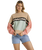 The Billabong Womens 73 Days Cabo Sweatshirt in Multicolour