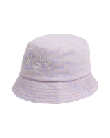 The Billabong Womens 1973 Shorty Bucket Hat in Lilac Breeze