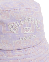 The Billabong Womens 1973 Shorty Bucket Hat in Lilac Breeze