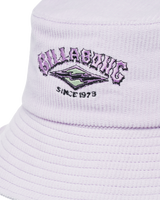 The Billabong Womens Since 73 Bucket Hat in Orchid Hush