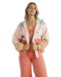 The Billabong Womens Set The Tone Jacket in Multicolour