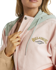 The Billabong Womens Set The Tone Jacket in Multicolour