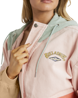 The Billabong Womens Set The Tone Jacket in Multicolour