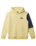 The Quiksilver Boys Boys Colour Flow Hoodie in Mellow Yellow