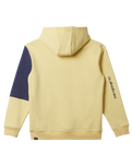 The Quiksilver Boys Boys Colour Flow Hoodie in Mellow Yellow