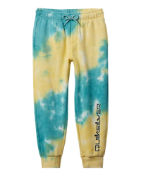 The Quiksilver Boys Boys New Tie Dye Joggers in Marine Blue