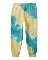 The Quiksilver Boys Boys New Tie Dye Joggers in Marine Blue