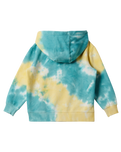 The Quiksilver Boys Boys New Tie Dye Hoodie in Marine Blue