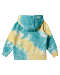 The Quiksilver Boys Boys New Tie Dye Hoodie in Marine Blue