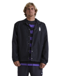 The Quiksilver Mens Mercury Jacket in Black