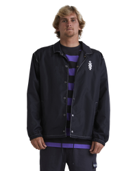 The Quiksilver Mens Mercury Jacket in Black