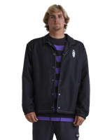 The Quiksilver Mens Mercury Jacket in Black