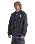 The Quiksilver Mens Mercury Jacket in Black