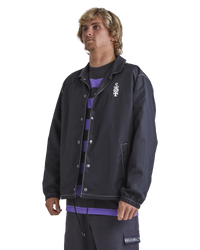 The Quiksilver Mens Mercury Jacket in Black