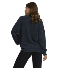 The Roxy Womens East Side Sweatshirt in Anthracite