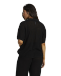 The RVCA Womens Fade Holiday Shirt in Black