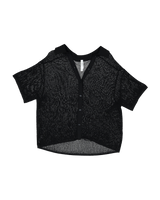 The RVCA Womens Fade Holiday Shirt in Black