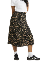 The RVCA Womens Annika Skirt in Copper Tan