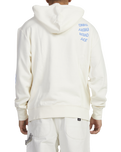 The RVCA Mens Noise Hoodie in Eggshell