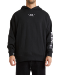 The RVCA Mens Lynes VA Hoodie in Black