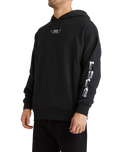 The RVCA Mens Lynes VA Hoodie in Black