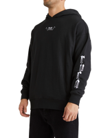 The RVCA Mens Lynes VA Hoodie in Black