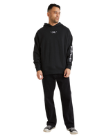 The RVCA Mens Lynes VA Hoodie in Black