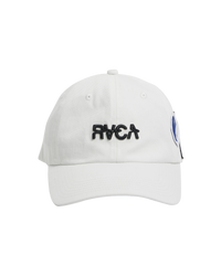 The RVCA Mens Painters Cap in Eggshell