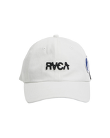 The RVCA Mens Painters Cap in Eggshell