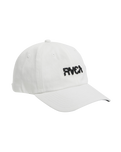 The RVCA Mens Painters Cap in Eggshell