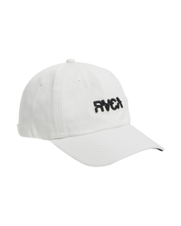 The RVCA Mens Painters Cap in Eggshell