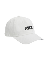 The RVCA Mens Painters Cap in Eggshell