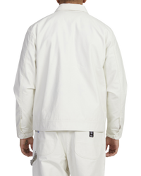 The RVCA Mens Painters Jacket in Eggshell