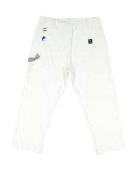 The RVCA Mens Painters Trousers in Eggshell