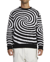 The RVCA Womens Spiral Jumper in Cloud