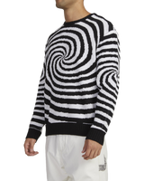 The RVCA Womens Spiral Jumper in Cloud