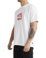 The RVCA Mens Tough Luck T-Shirt in White