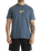 The RVCA Mens Buck T-Shirt in Duck Blue