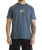 The RVCA Mens Buck T-Shirt in Duck Blue