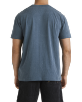 The RVCA Mens Buck T-Shirt in Duck Blue