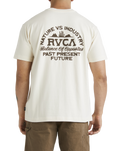 The RVCA Mens Roswell T-Shirt in Unbleached