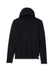 The Vuori Mens Strato Tech Hoodie in Black Heather