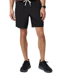 The Vuori Mens Kore Shorts in Black