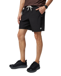 The Vuori Mens Kore Shorts in Black