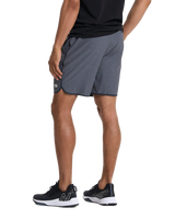 The Vuori Mens Banks Shorts in Charcoal Engineered Stripe