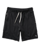 The Vuori Mens Ponto Shorts in Black Heather