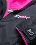 The Dryrobe Advance Long Sleeved in Black & Pink