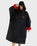 The Dryrobe Advance Long Sleeved Dryrobe in Black & Red