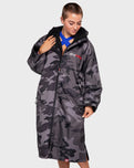 The Dryrobe Advance Long Sleeved in Camo & Black