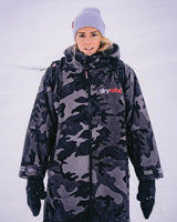 The Dryrobe Advance Long Sleeved in Camo & Black